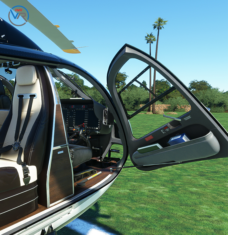 Simulateur de vol helicoptere H145